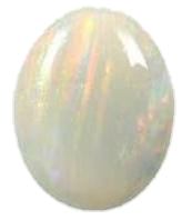 an opal gemstone